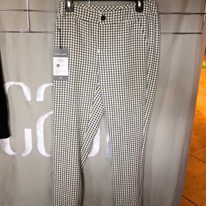 CAbi brand Windowpane Trouser.  Size 2